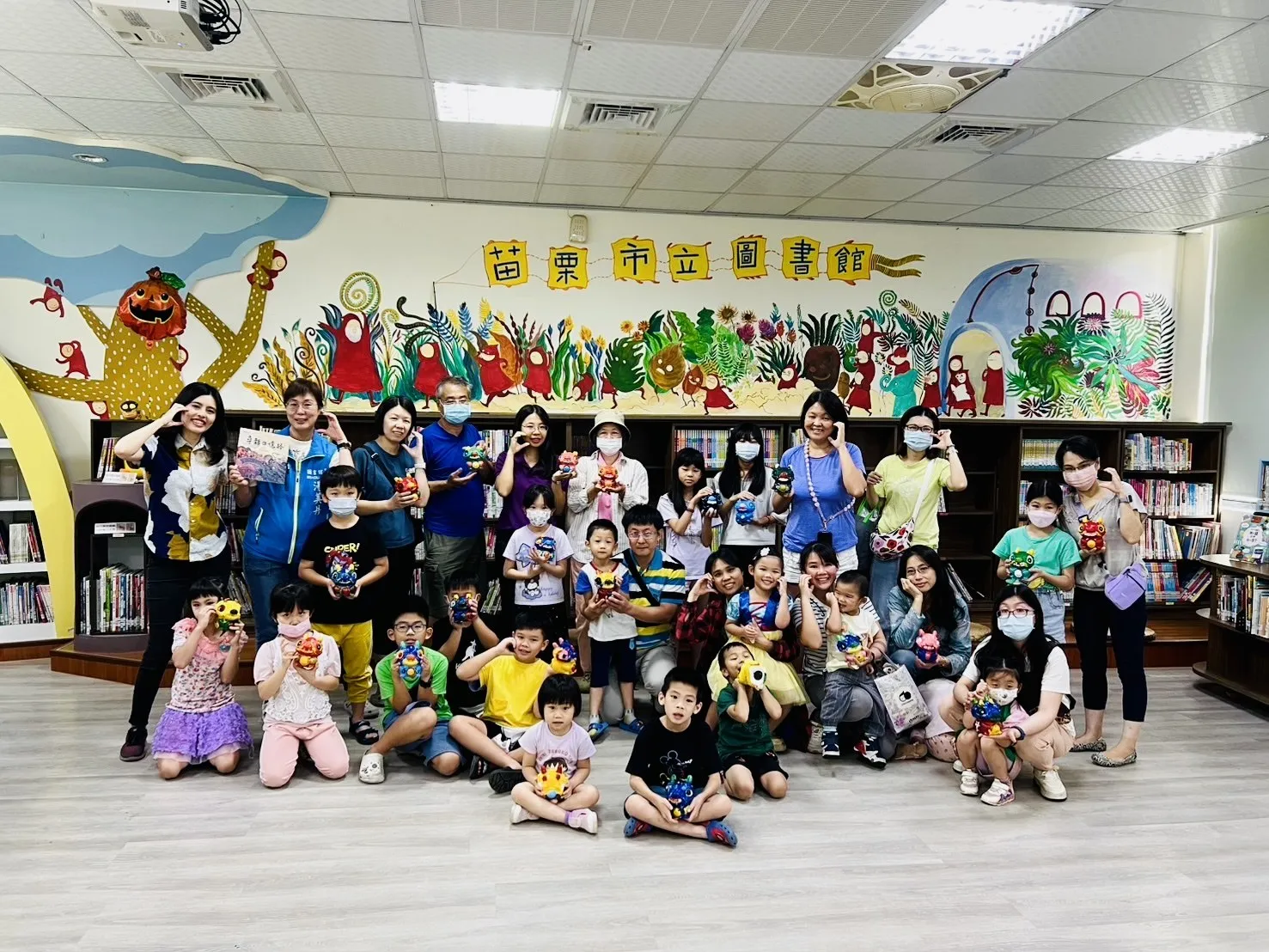 苗栗市圖書館閱讀手作共學